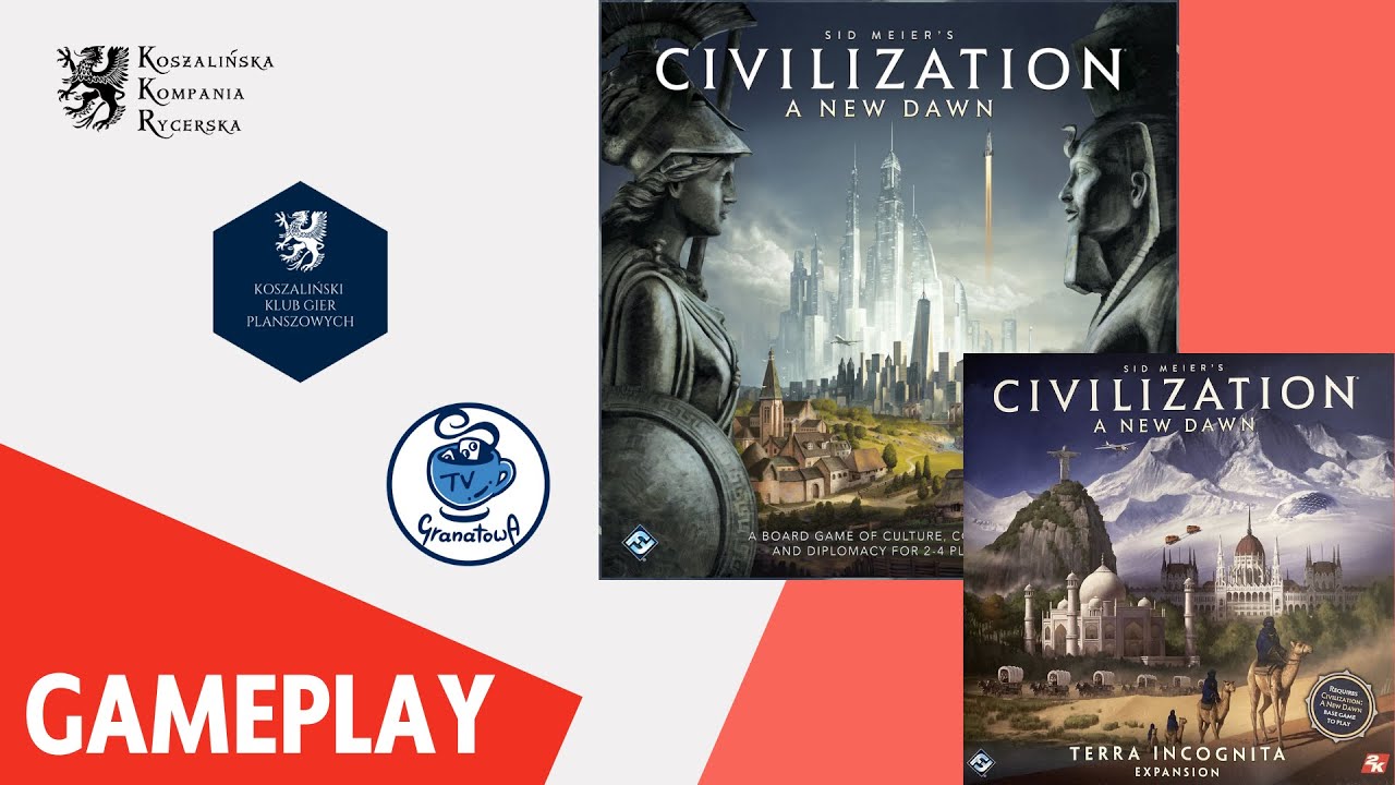 Sid Meier's Civilization: Nowy początek + Terra Incognita - gameplay, recenzja, zasady