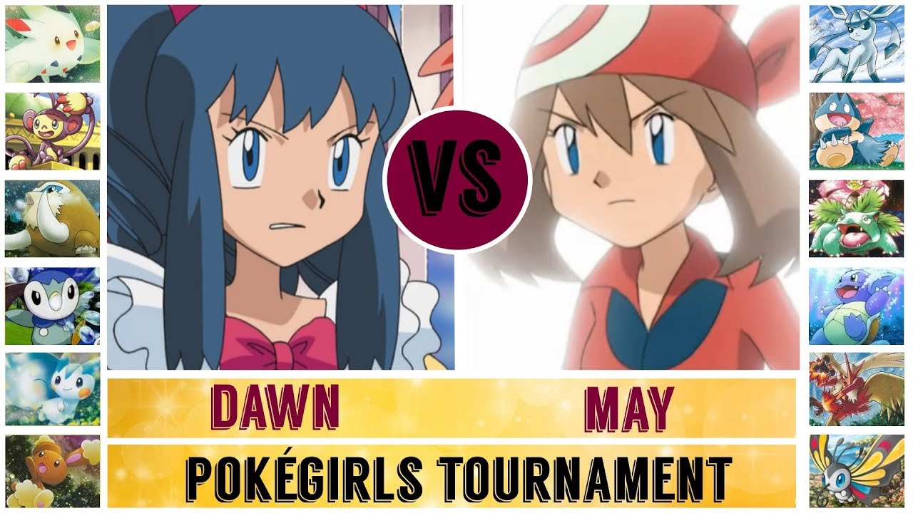 Dawn vs. May (Pokémon Sun/Moon) - Pokégirls Tournament