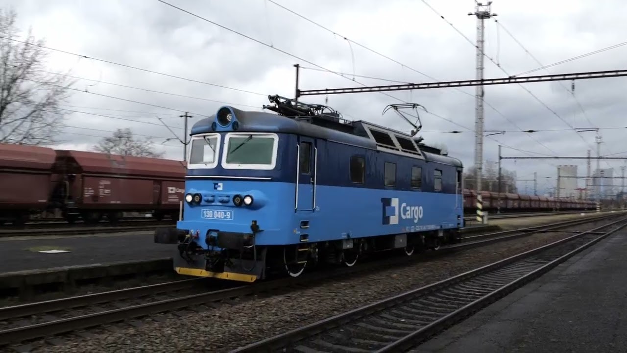 Zugverkehr in Bílina am 13.02.2026 - mit Uhelka-Finale!