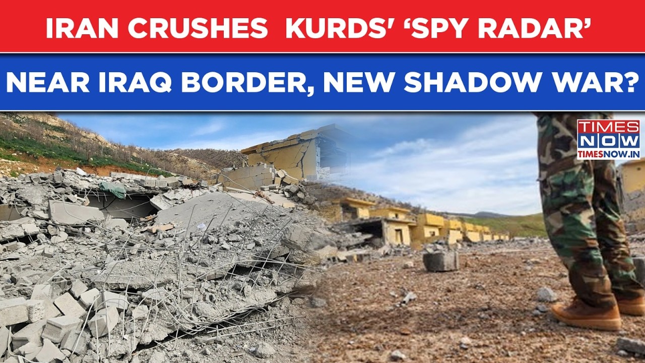 IRAN IRGC Destroys Kurd's ‘Spy Radar’ Near Iraq Border| New Front Opens In Mid East's Shadow War