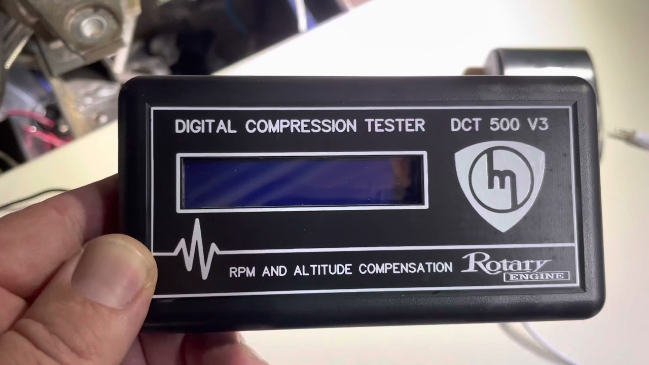 Rotary Compression tester DCT500v3 rx8 rx7 rx3 rx2 r100 cosmo 13b 12a 20b