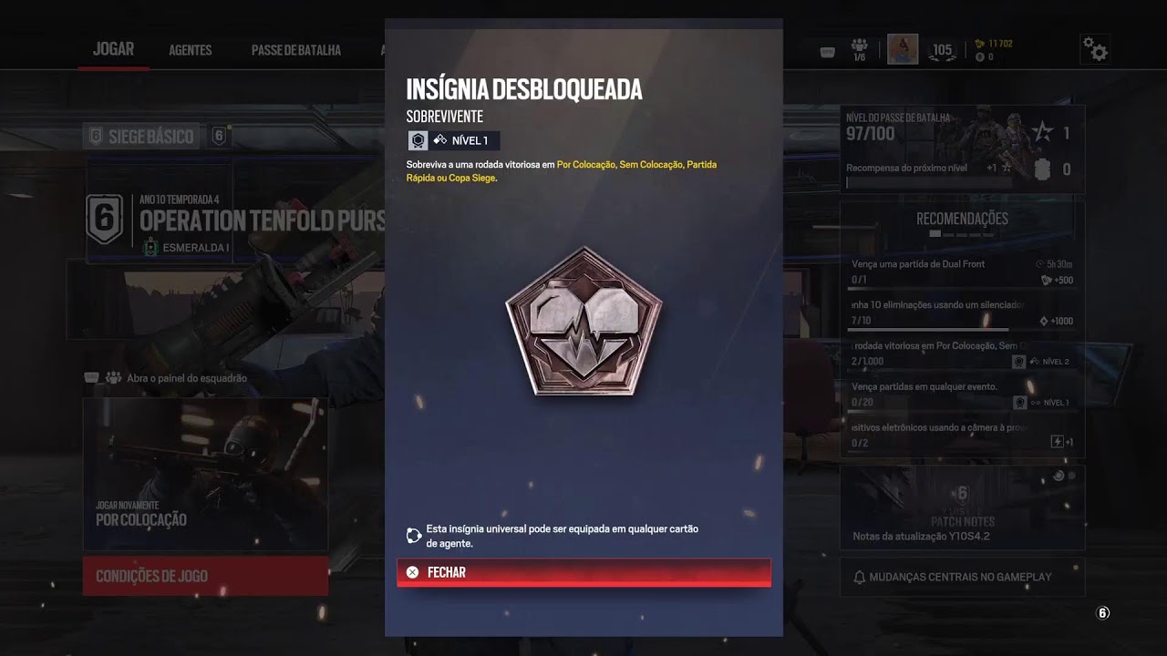 R6 em busca do Diamante