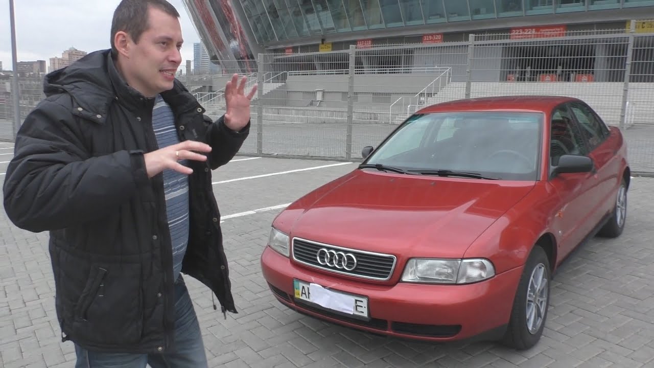 Обзор Audi A4 1.6 (B5) на автомате.