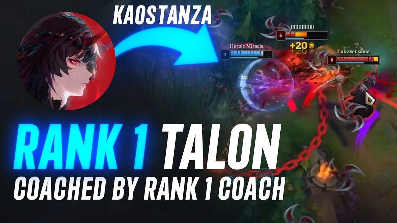 rank 1 coach meets rank 1 player... - Eagz Coaching @KaostanzaLoL