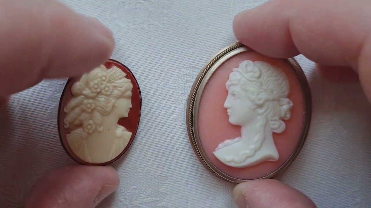 Серебро СССР 875. Советские камеи ЛЮ5. Брошь с розовым кварцем. ЛЮ3. Ленинградская ювелирная фабрика