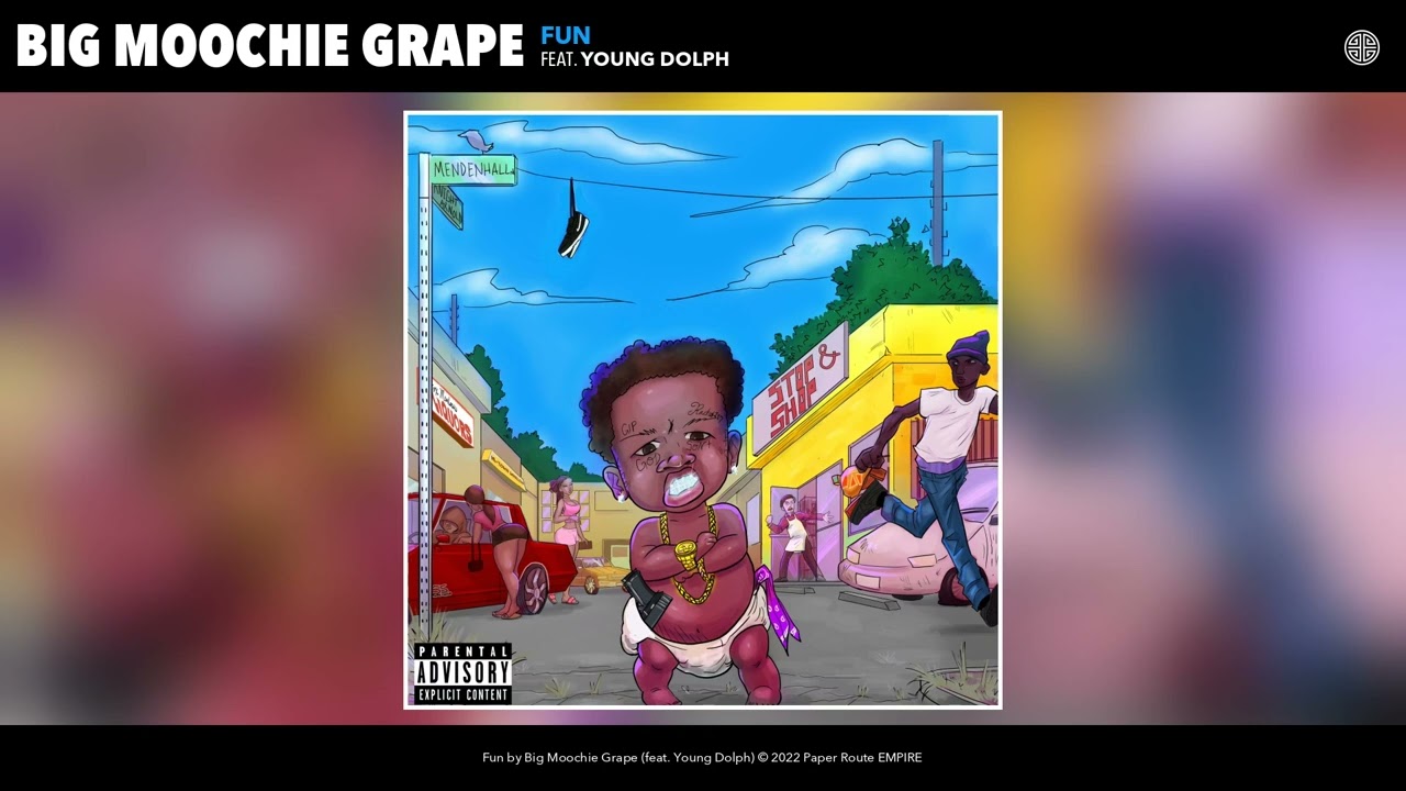 Big Moochie Grape - Fun (Official Audio) (feat. Young Dolph)
