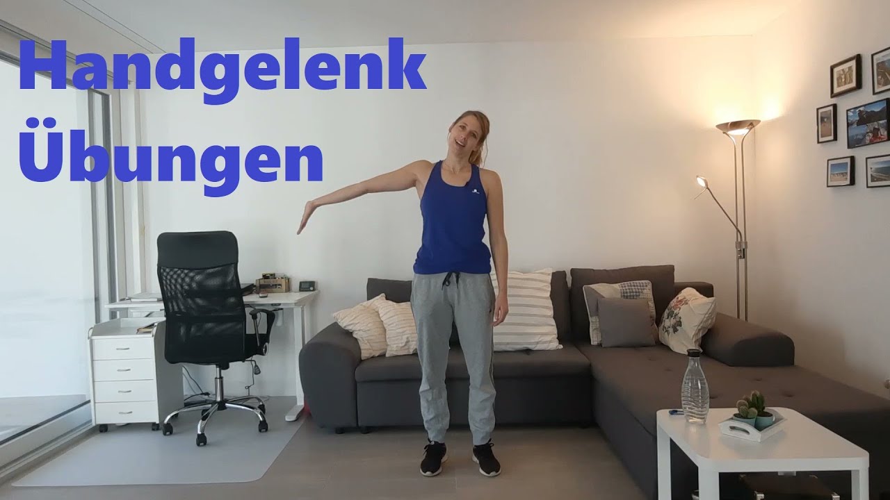 Übungen für das Handgelenk - Karpaltunnelsyndrom - Maushand - Handgelenksschmerzen