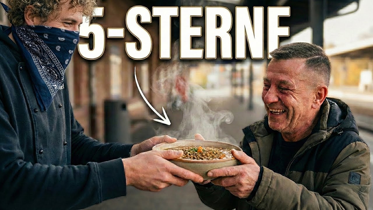 Ich habe für einen Obdachlosen 5-Sterne gekocht (Emotional)