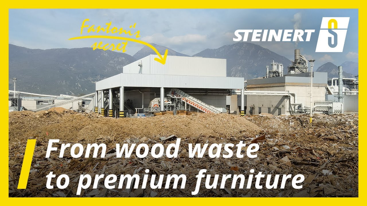 70% Recycled MDF? Here's How They Cracked It | The Technology Behind FANTONI's Circular Revolution