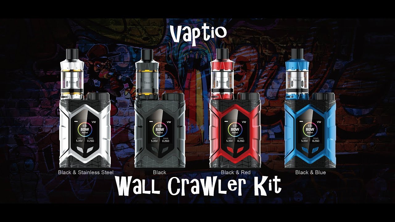 Vaptio Wall Crawler Kit with Throne Tank