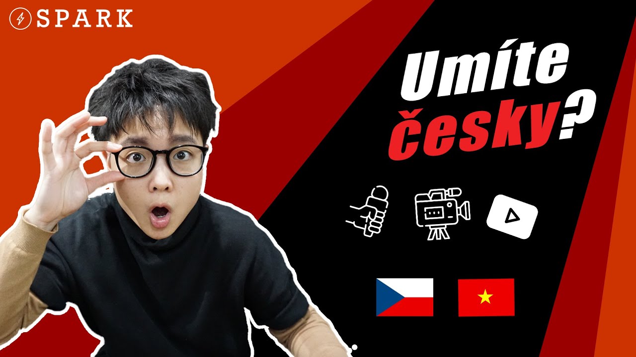 Phỏng vấn đường phố: Chủ đề trình độ tiếng Séc [Spark official]