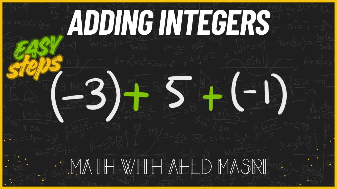 Adding Positive and Negative Numbers Made Easy
