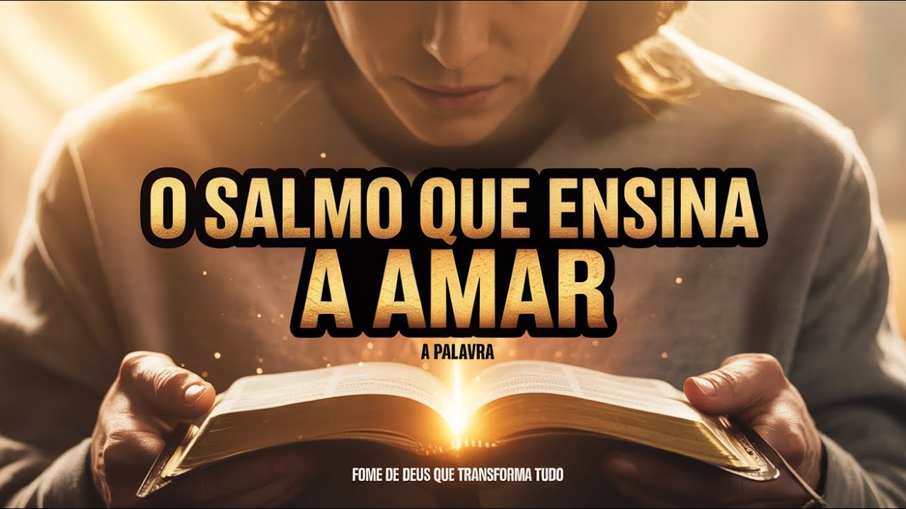 🕊️✨ O Salmo que Ensina a Amar a Palavra: Fome de Deus que Transforma Tudo 🙏