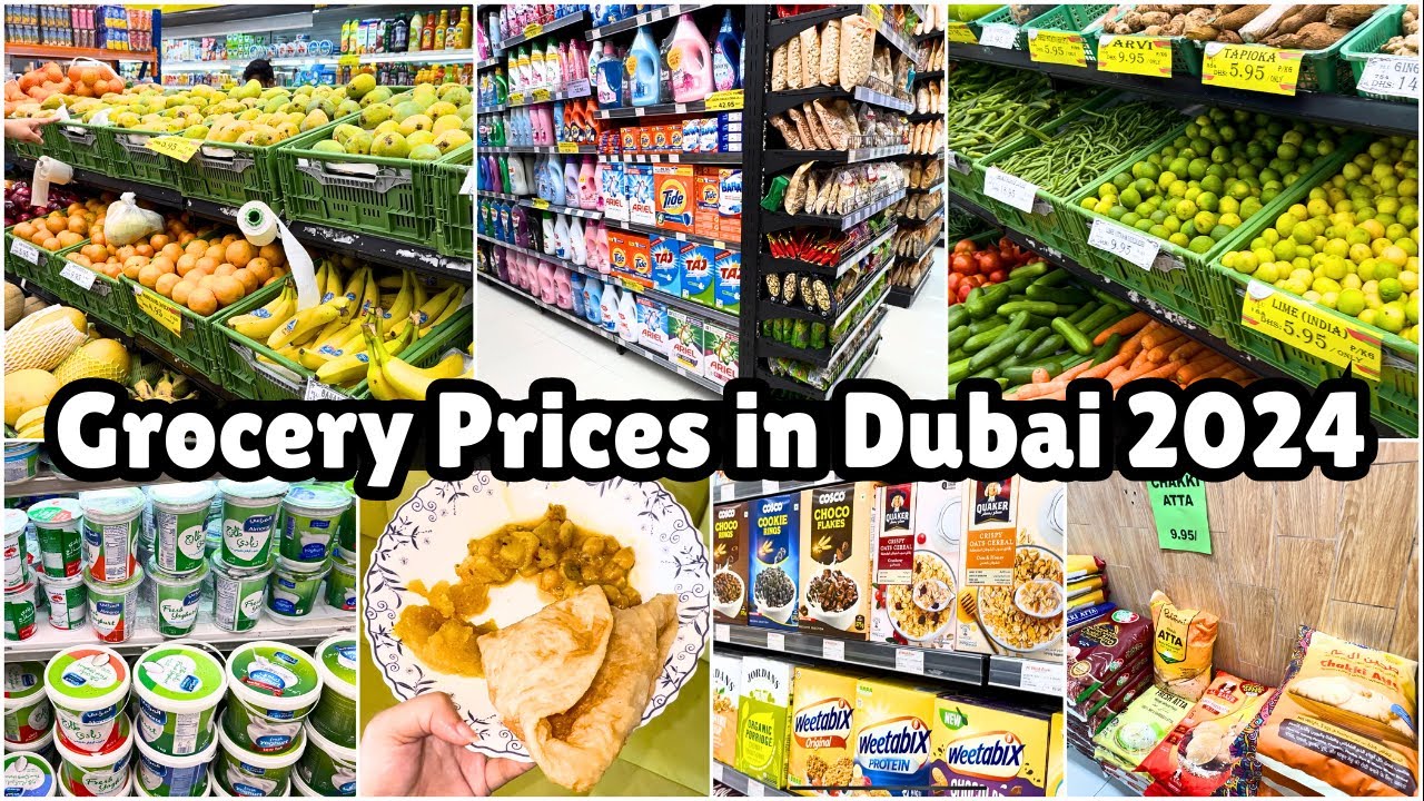 Basic Grocery items Prices in Dubai 2024| Dubai Grocery Shopping |  Grocery shopping vlog Dubai