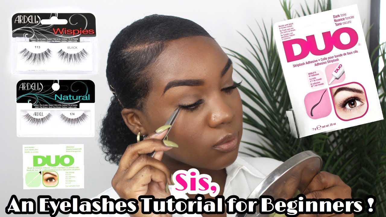 SIS, LET ME TEACH YOU HOW TO APPLY STRIP LASHES LIKE A PRO | How to Apply Eyelashes For Beginners
