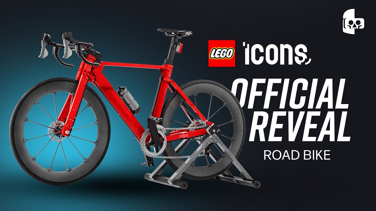 Официальная презентация набора LEGO Icons Road Bike