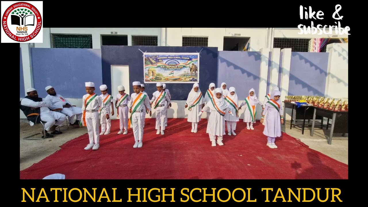 Pyara watan |patriotic song action song aye youme jamhuriyat..., NATIONAL HIGH SCHOOL TANDUR 