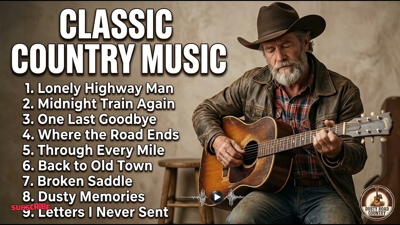 70s Classic Country Playlist 🤠 Old Cowboy Songs for Lonely Nights & Open Roads