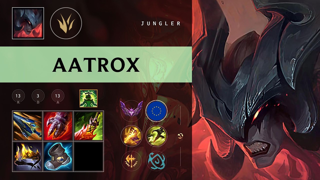Aatrox Jungle vs Cho'Gath - EUW Master Patch 26.10