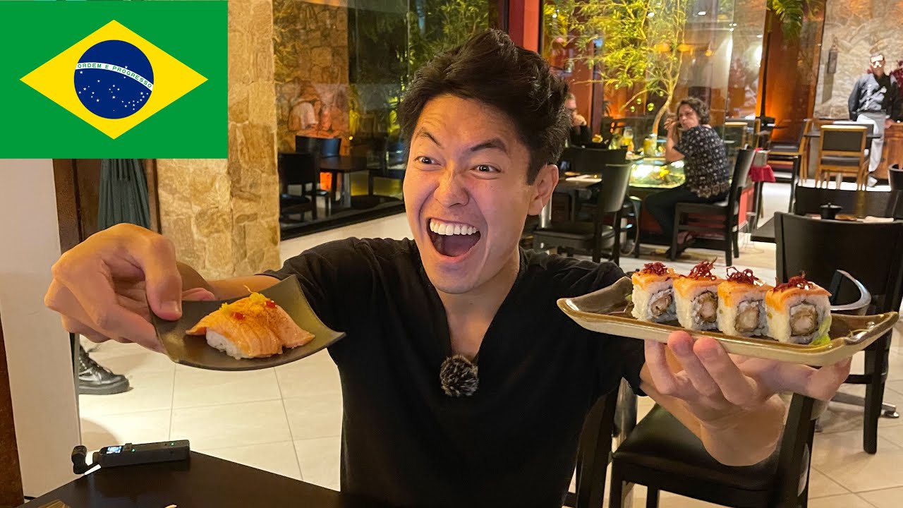 Japanese guy reacts to BEST JAPANESE FOODS in Rio de Janeiro🇧🇷
