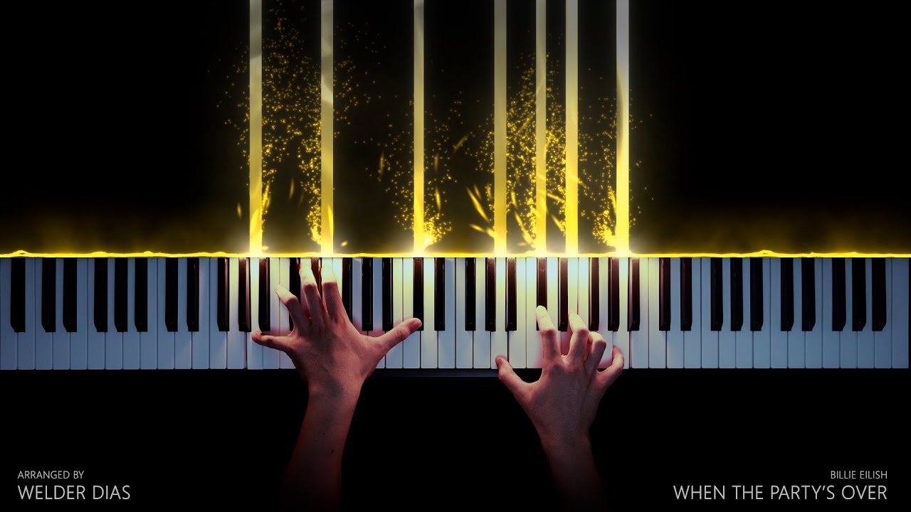 When The Party's Over - Billie Eilish | Cover Piano Tutorial