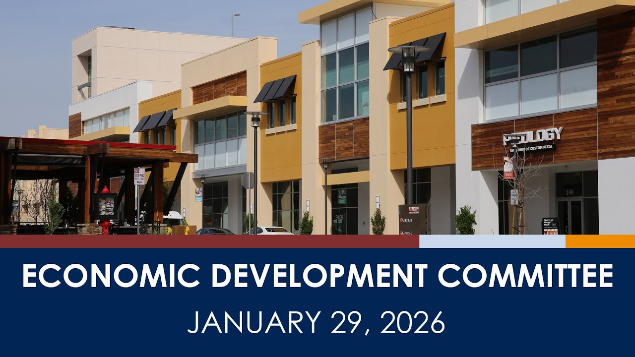 Economic Development Committee Meeting  - January 29, 2026