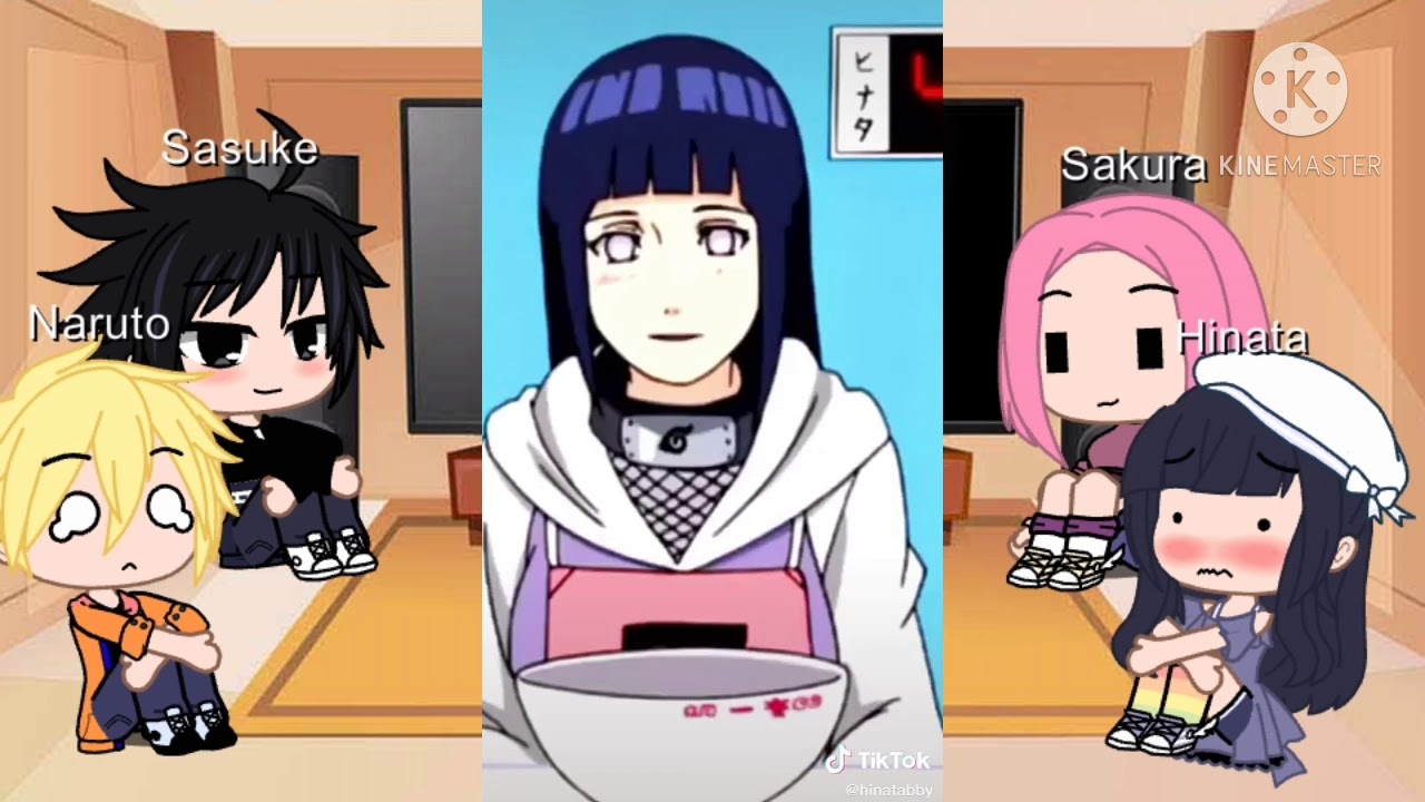 ●El equipo 7 + Hinata Reaccionan a sus Tik Toks● (Sasuhina - Narusaku.)