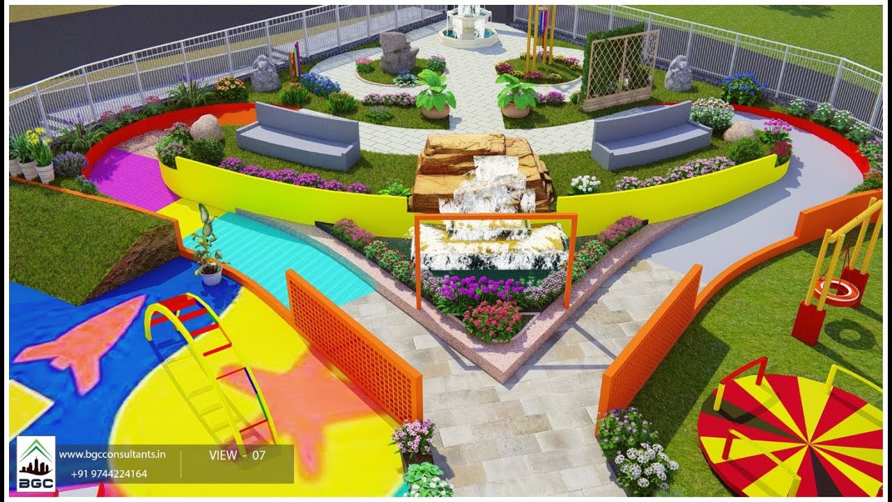 Proposed Sensory Park for MCRD Navajyothi Thadiyoor| Autism Park for Kids| BGC Consultants.