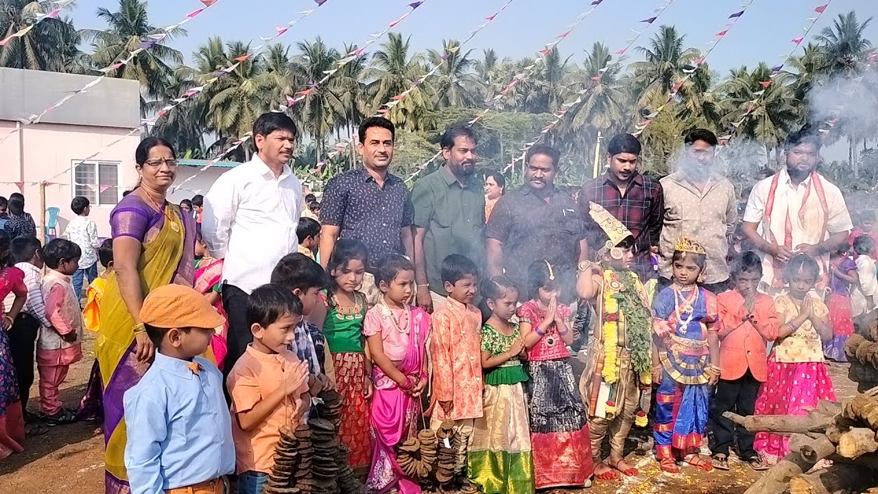 Sri Nakshatra School  #sankranthi #sambaralu #2023