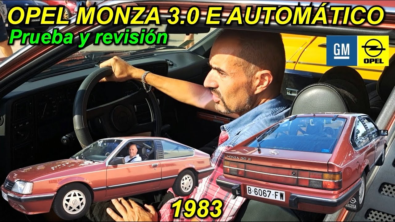 ⛽Opel Monza 3.0 E. El coupe derivado del Opel Senator. #opelmonza