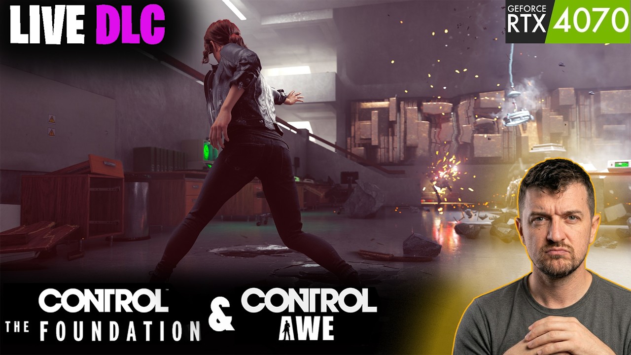 🇷🇴🎮🔴LIVE The Foundation & AWE DLC CONTROL 2020 PC Gameplay Walkthrough FULL GAME 1440P/60FPS