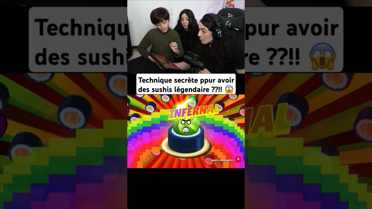 Technique secr&egrave;te ?? 🤯#brawlstars #bs #supercellcreator #sushi #luck #lucky #packopening #stbancal