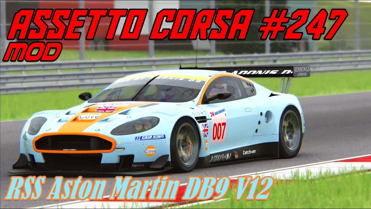 Assetto Corsa #247# Mod # RSS Aston Martin DB 9 V12