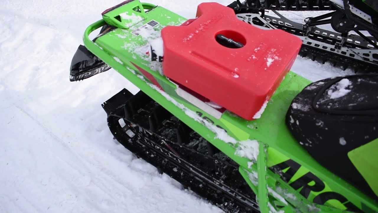 Snowmobile with RotopaX, compare Mountain Addiction.