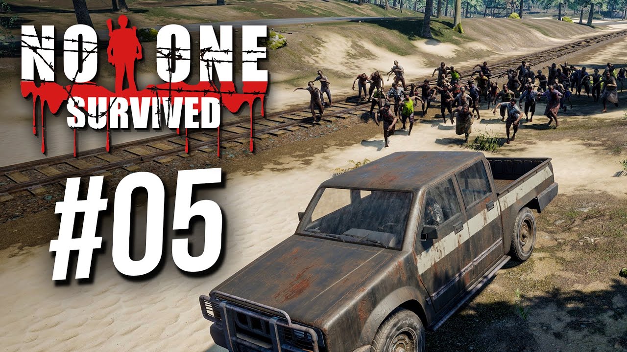 BUSCA pelo CARRO + PRIMEIRA HORDA | Overman jogando No One Survived #05 - Sobrevivência Apocalipse