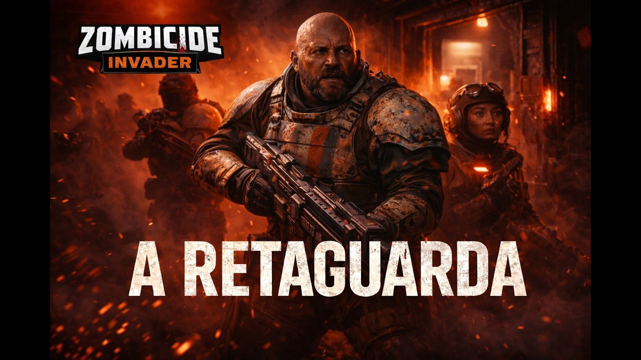 Zombicide Invader M3 – A Retaguarda | Missão Cinematográfica Narrada