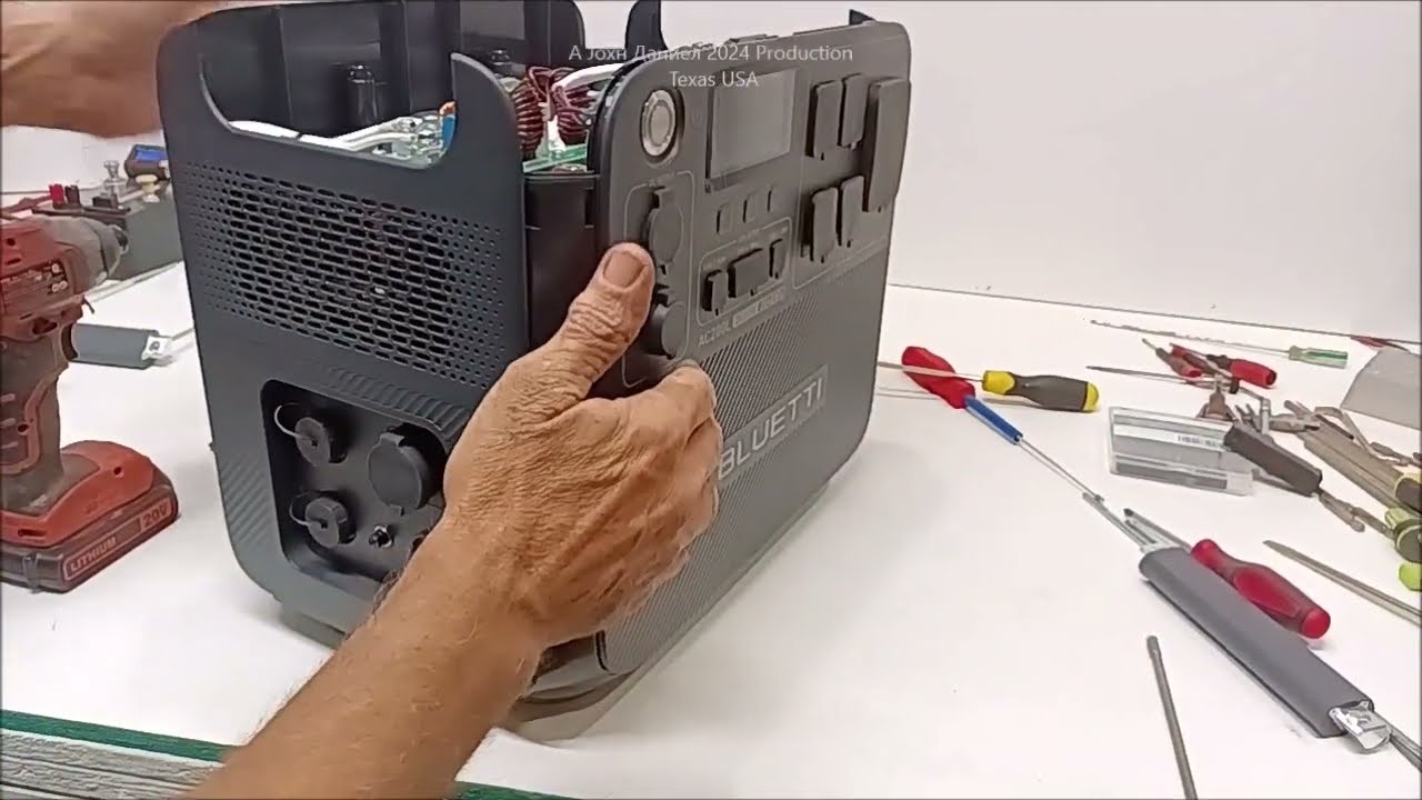 Электростанция Bluetti AC200L своими руками, аккумулятор двойной ёмкости, модификация — Видео 1 из 2