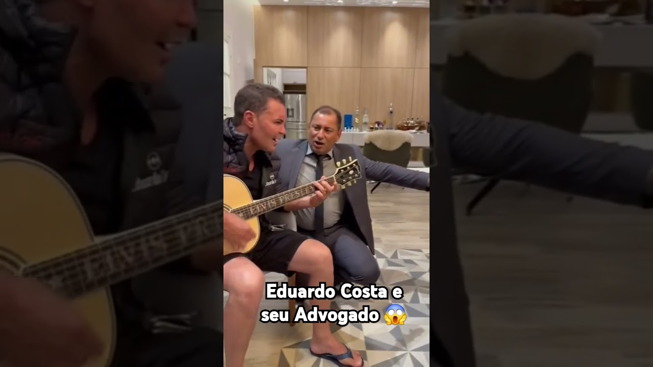 EDUARDO COSTA E SEU ADVOGADO #cortes #sertanejo #shortvideo #youtubeshorts #musical #viol&atilde;o