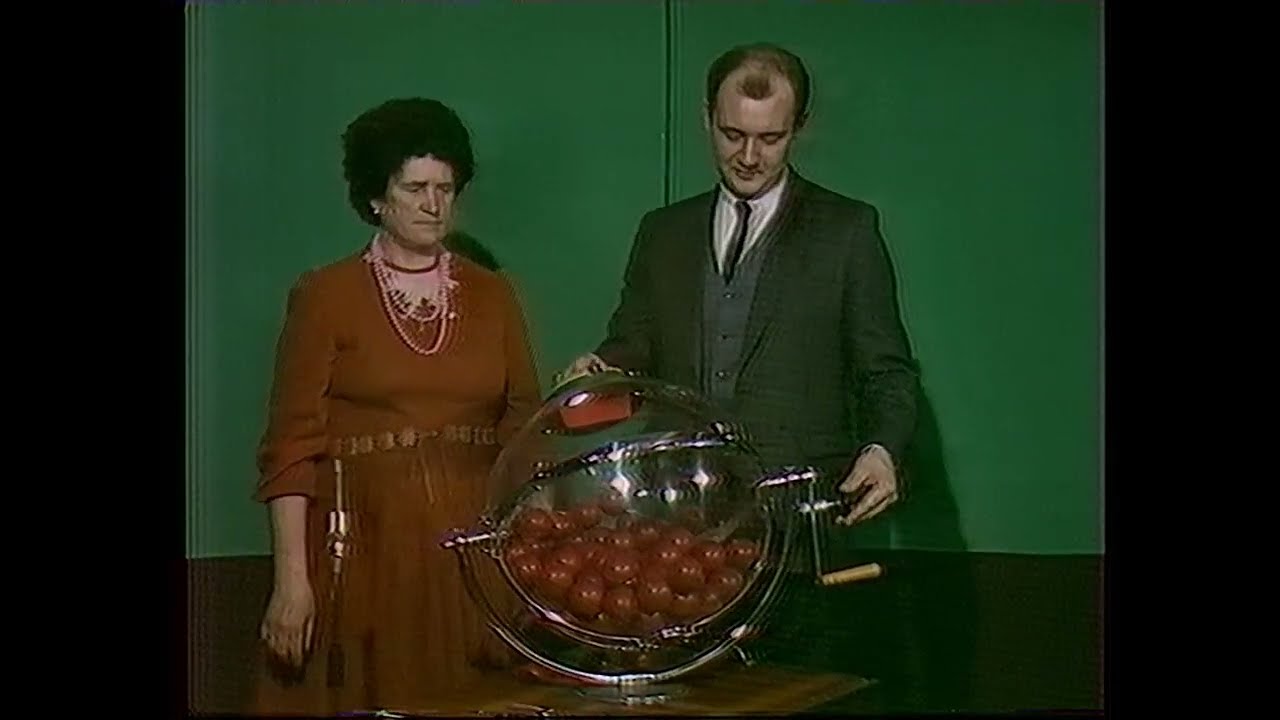 Lottósorsolás, reklám 1987. április