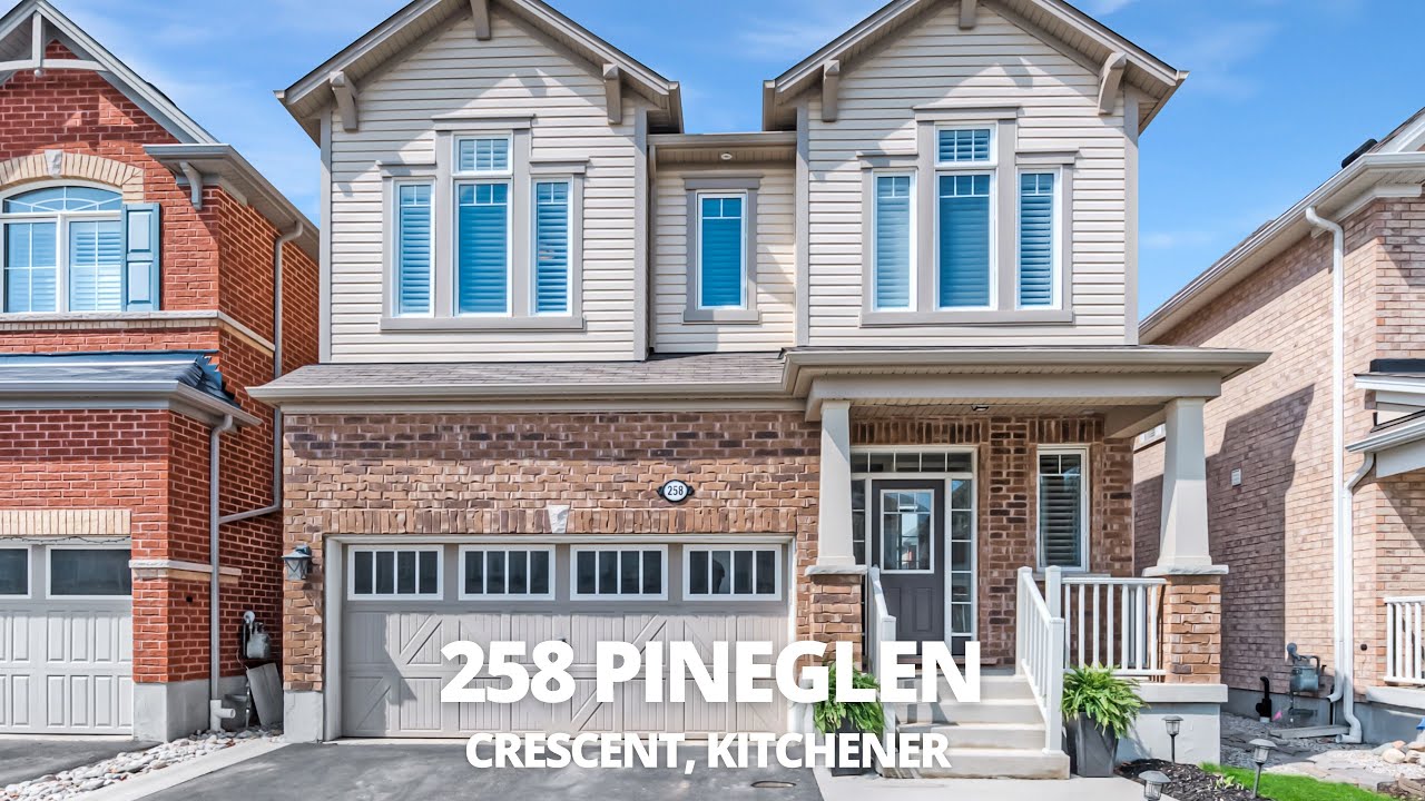 Marvellous Mattamy Wildflowers Family Home - 258 Pineglen Crescent - Kitchener Real Estate Video