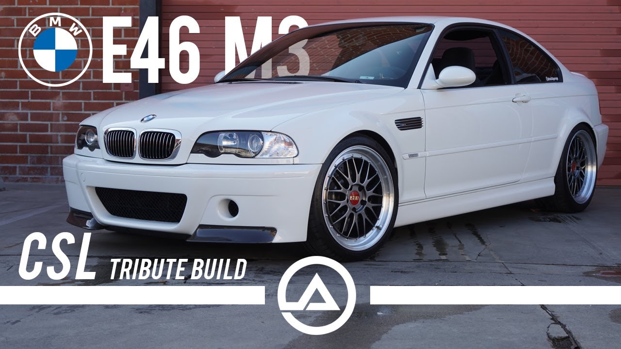 BMW E46 M3 CSL Tribute | The Best Generation of M3
