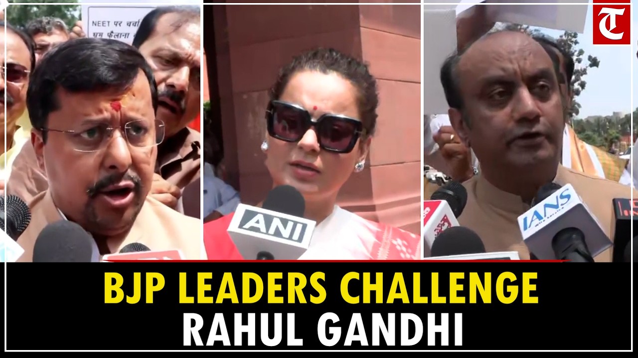 WATCH: BJP Chief Nitin Nabin Challenges Rahul Gandhi to Debate NEET Paper Leak in Parliament