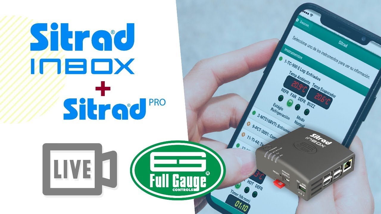 Sitrad Pro parte IV + Sitrad InBox - Español
