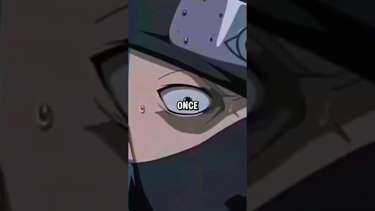 Kakashi Hatake, known for his calmness and confidence, only showed fear toward one ninja! #shorts