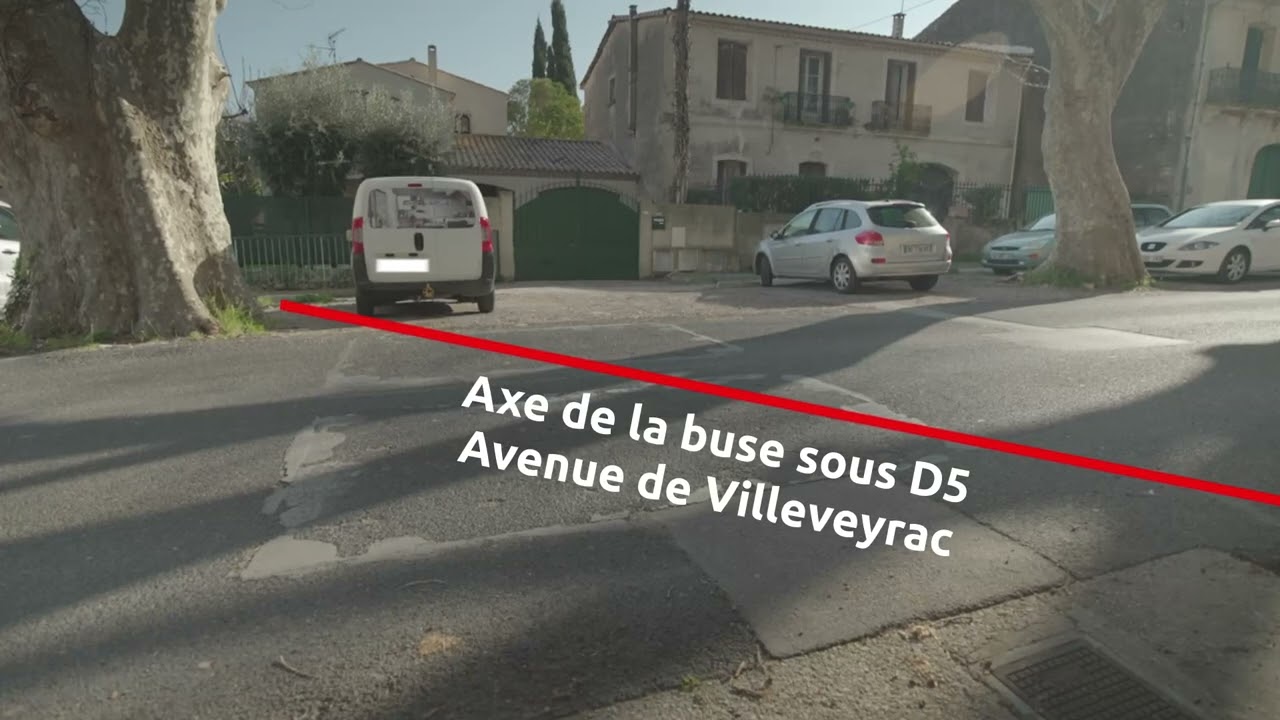 Détournement hydraulique de Montbazin : le réseau public d'aval