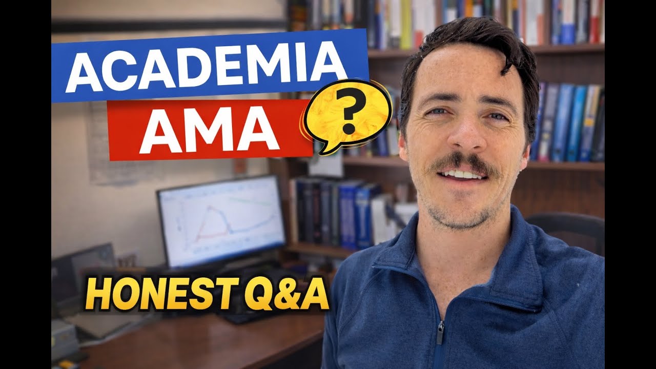 The Truth About Being a Professor (Salary, Tenure, Work-Life Balance AMA)
