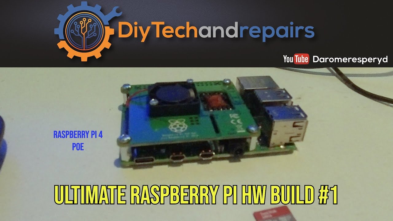 Raspberry PI HW build #2 - Poe HAT