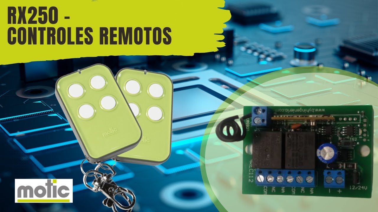 RX250 - Control remoto - Motic #motic #automatizacion