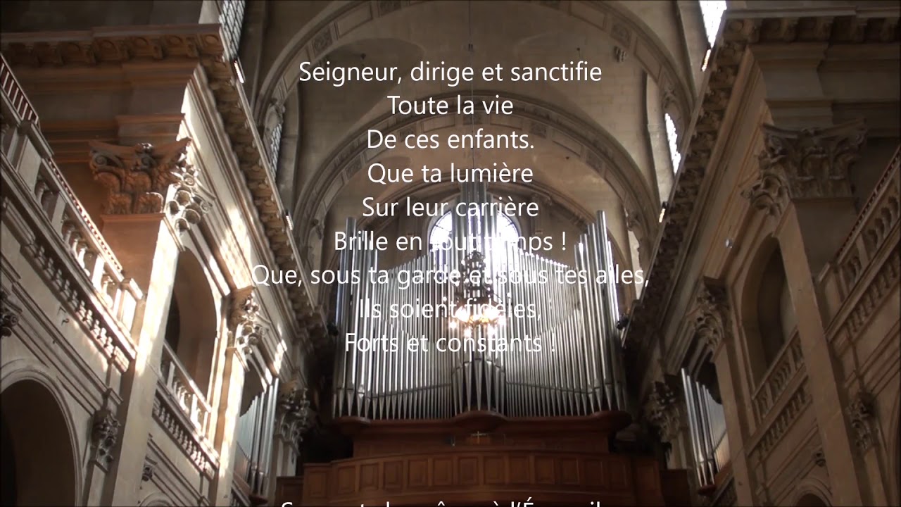 Seigneur dirige et sanctifie