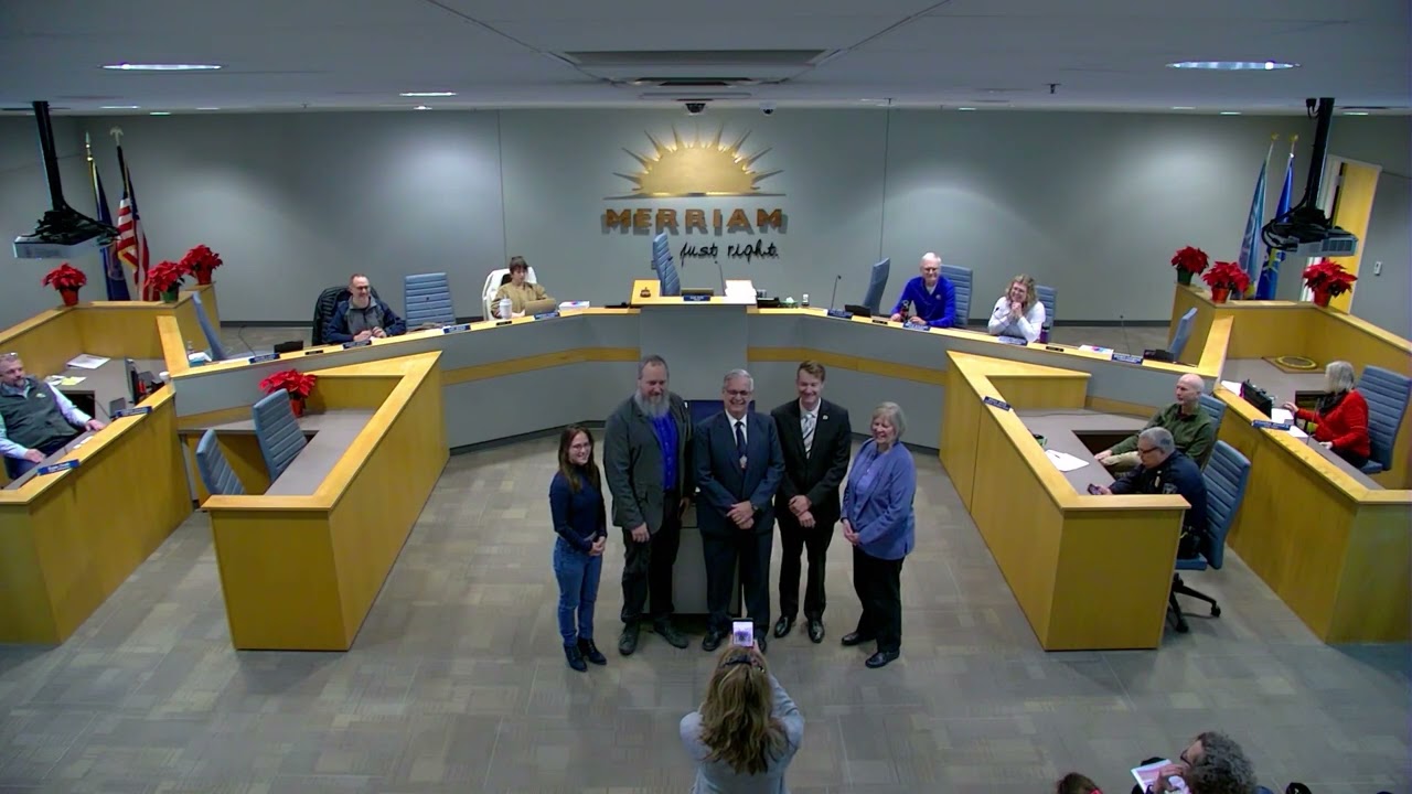 Merriam City Council Meeting: Dec. 8, 2025